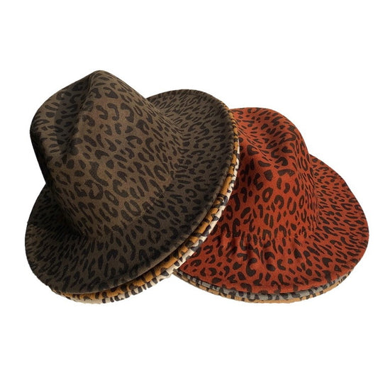 TheCapSpot - Leopard Print Top Hat