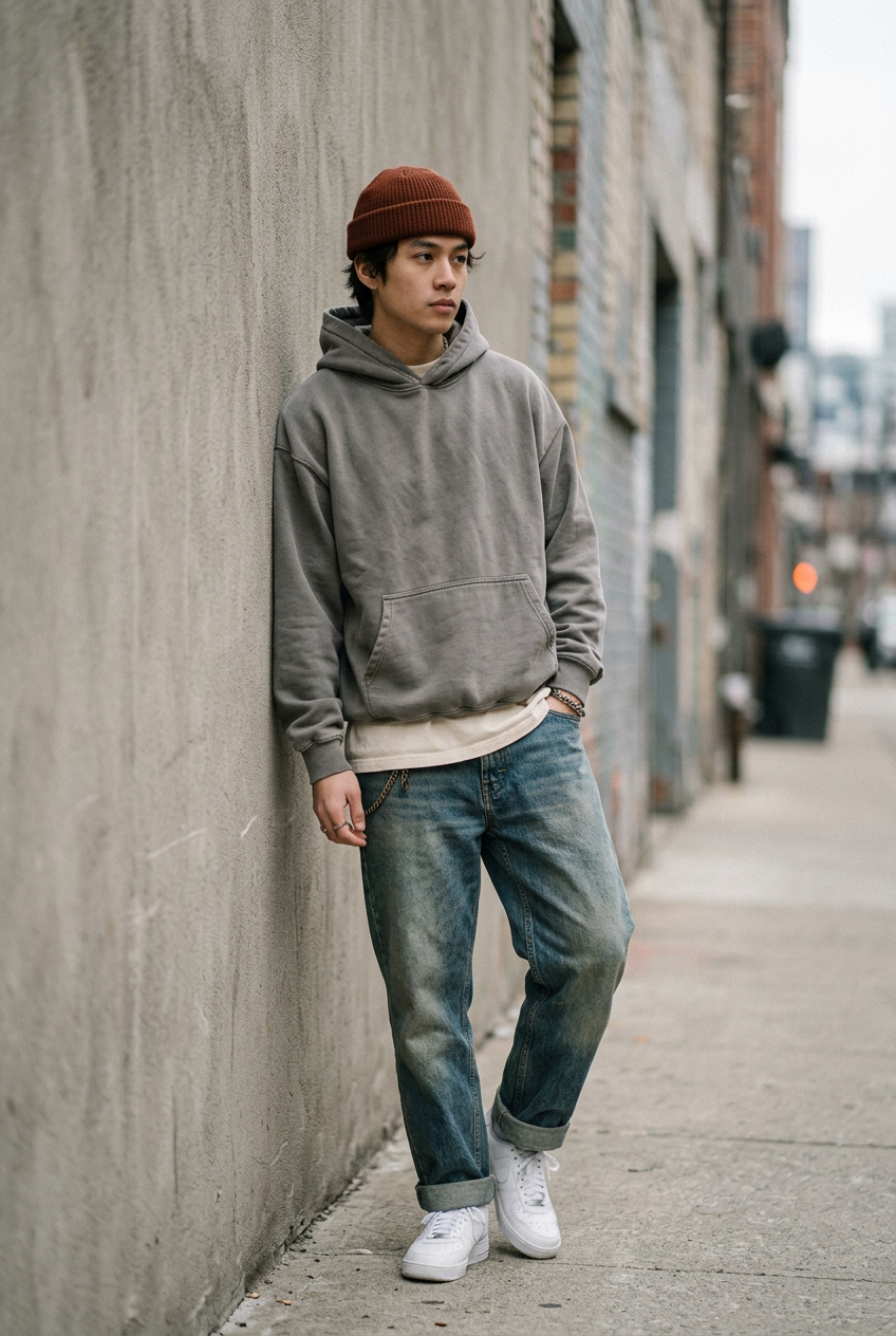 Claxton Solid Color Knitted Beanie Hat