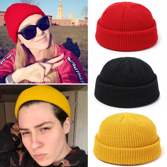 The CapSpot -  Knitted Melon Skin Hat