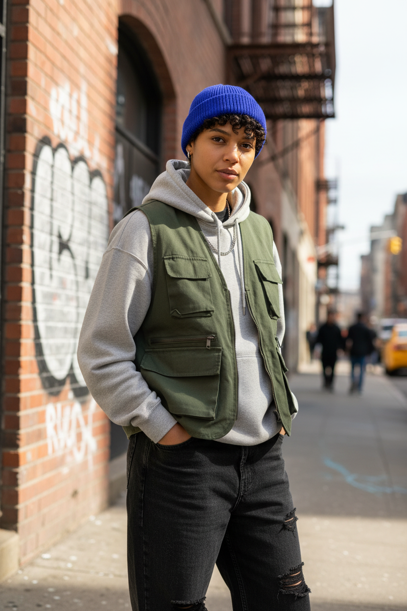 Claxton Solid Color Knitted Beanie Hat