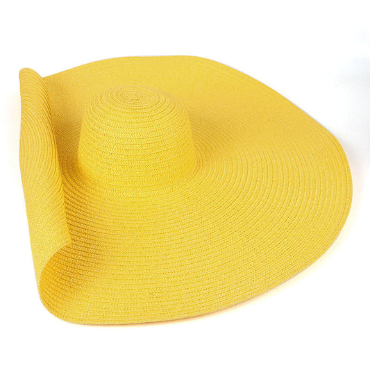 Latimore Oversized Paper Straw Sun Hat