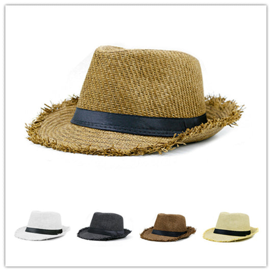 TheCapSpot - Straw Fedora Hat