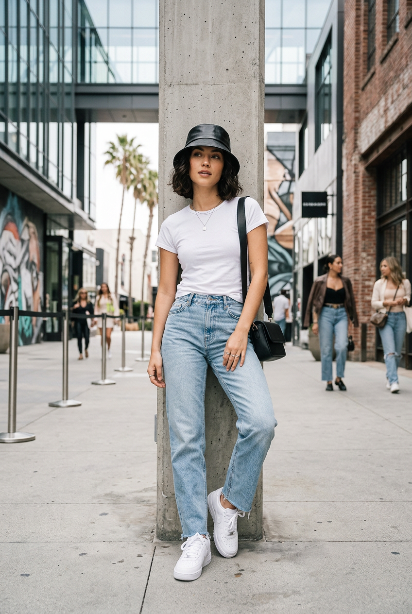 Cheek Cotton Bucket Hat with UV Protection