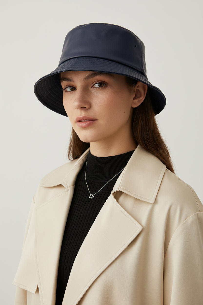 Cheek Cotton Bucket Hat with UV Protection