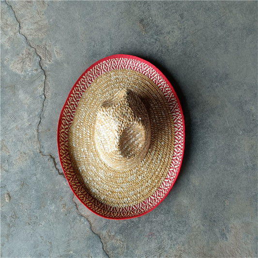 TheCapSpot - Striped Straw Hat