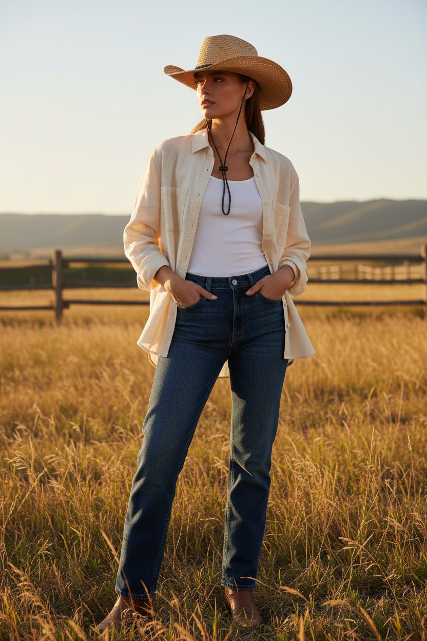 Beverly Packable Wide-Brim Cowboy Hat