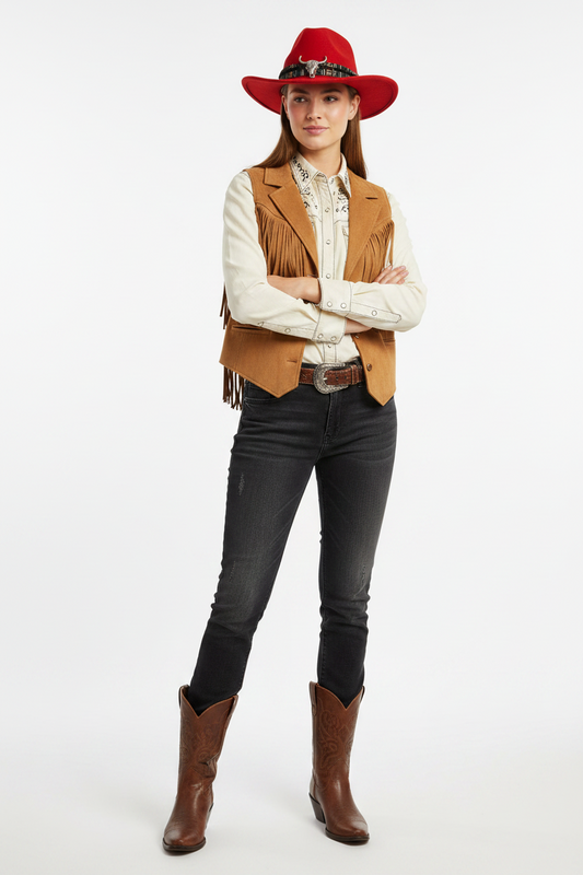 Sanderson Wool Felt Cowboy Hat