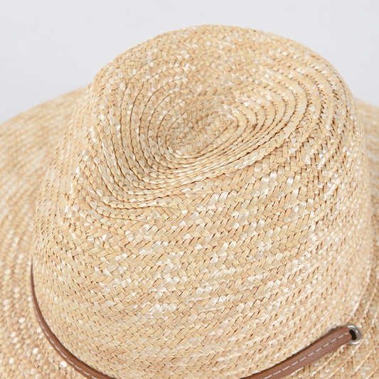 TheCapSpot - Straw Hat w/Strap