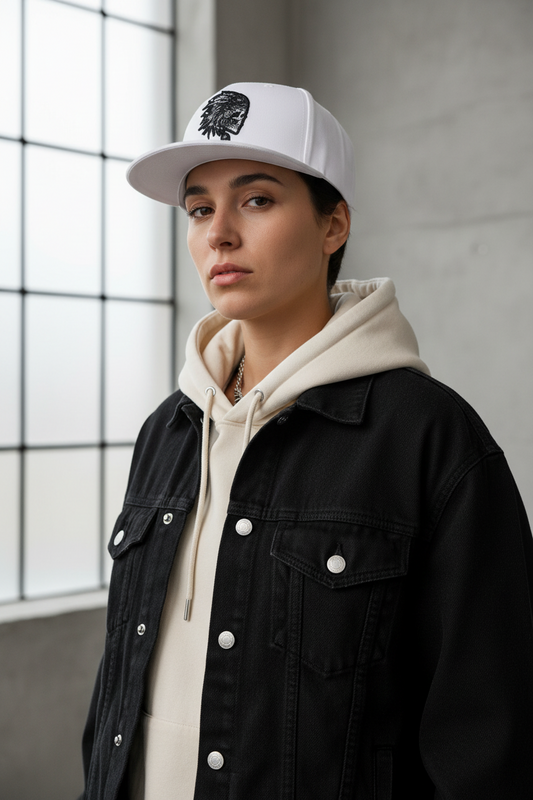 Indigenous Embroidered Canvas Baseball Cap