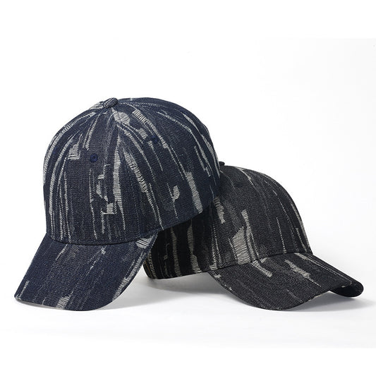TheCapSpot - Black holed baseball cap