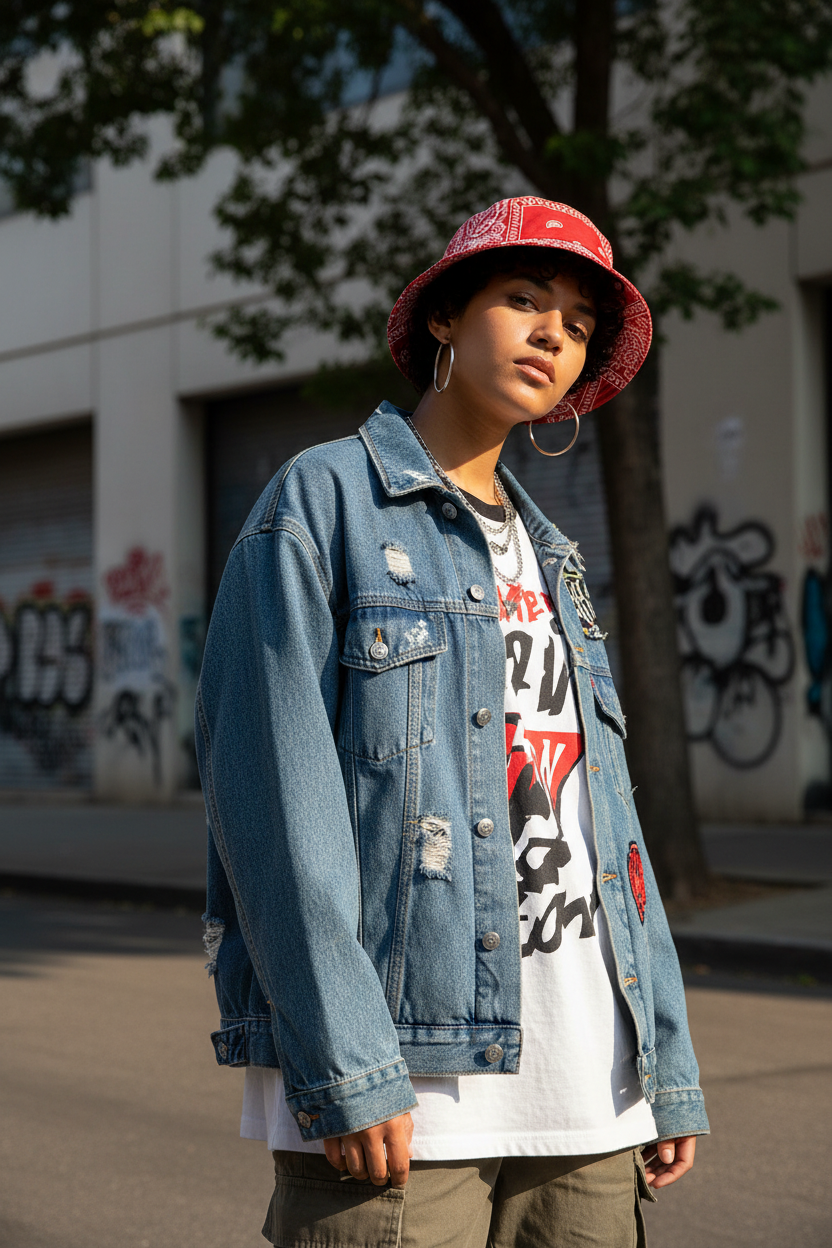 Halbert Cotton Wide Brim Bucket Hat – Unisex, One Size (55–59 cm)