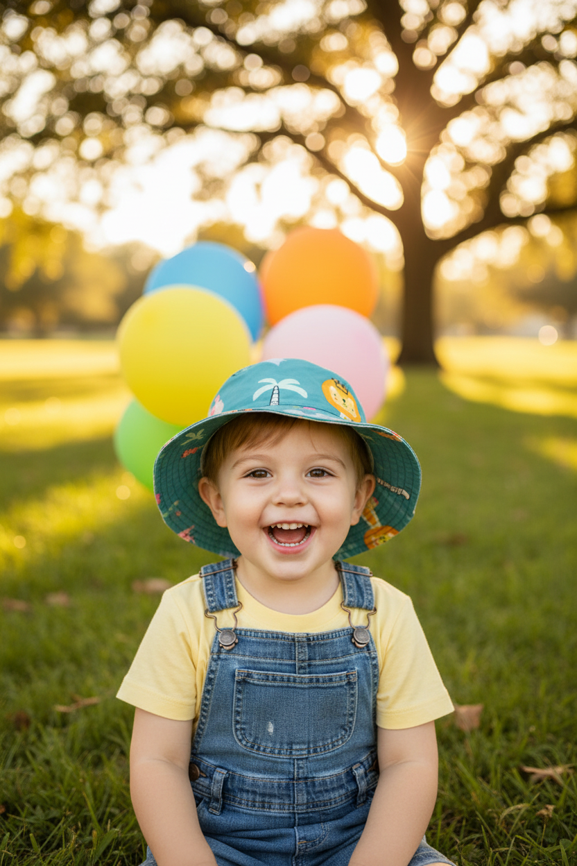 Waller Kids Fisherman Sun Hat with UV Protection