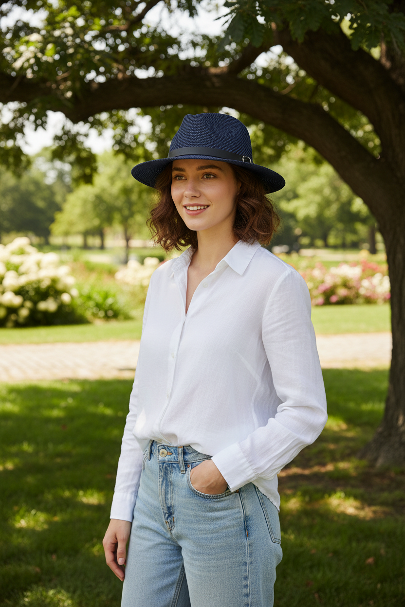 TheCapSpot - Parker Fedora w/strap