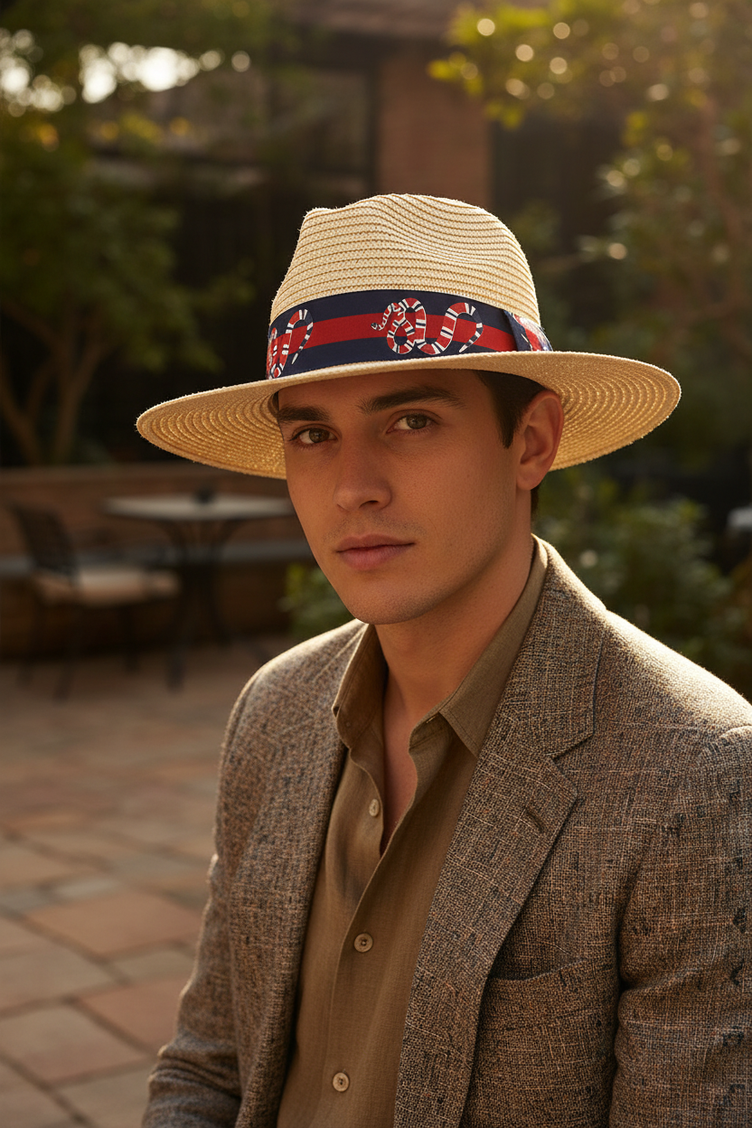 Levert Modern Bell-Shaped Straw Hat