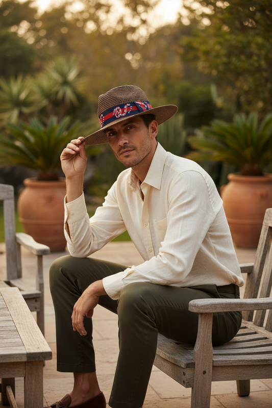 Levert Modern Bell-Shaped Straw Hat
