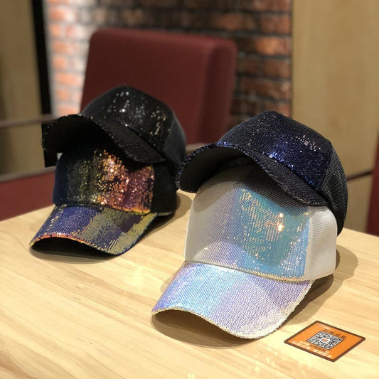TheCapSpot - Light Plate Sequined Cap