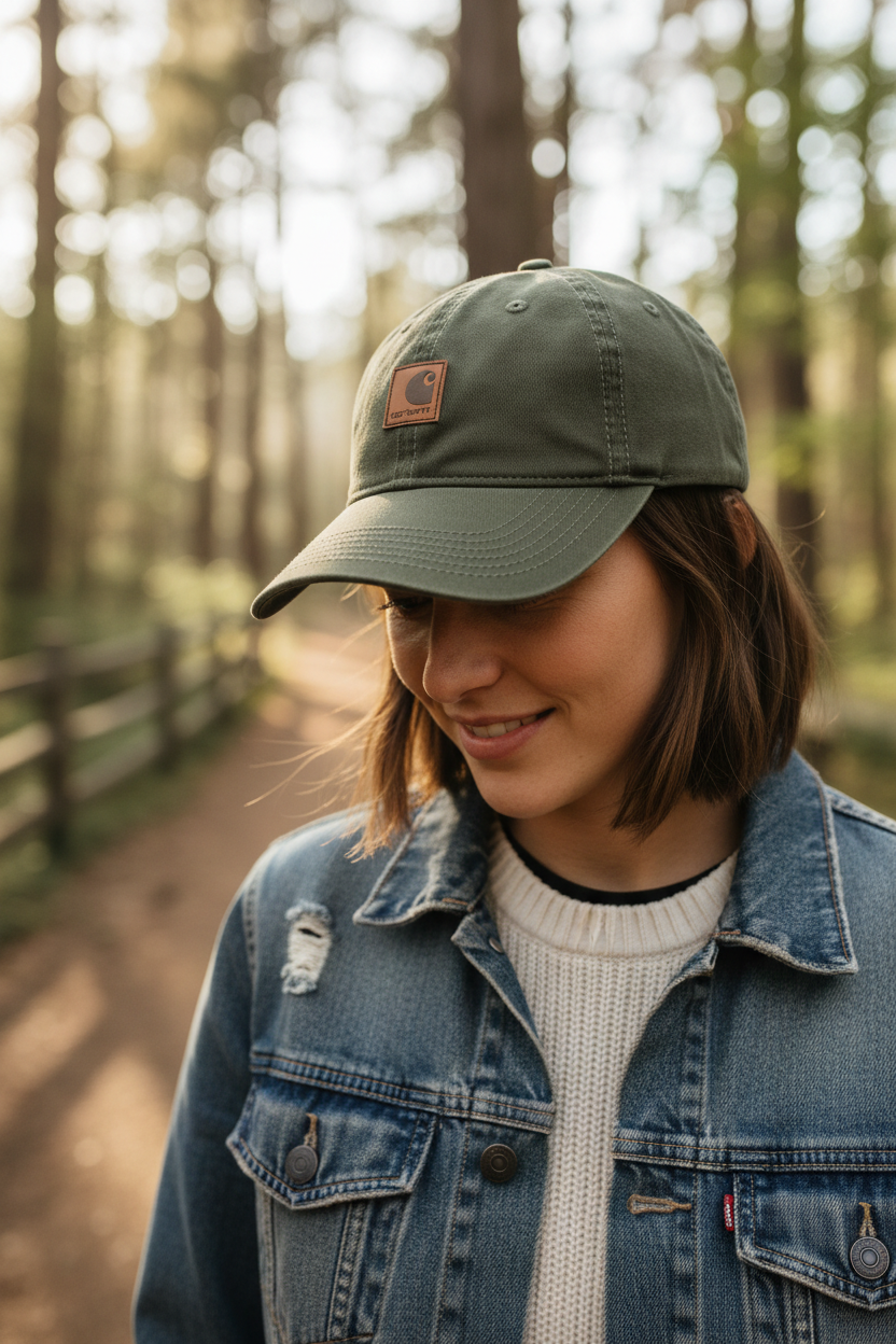 Carhartt Cotton Baseball Cap – Unisex Adjustable