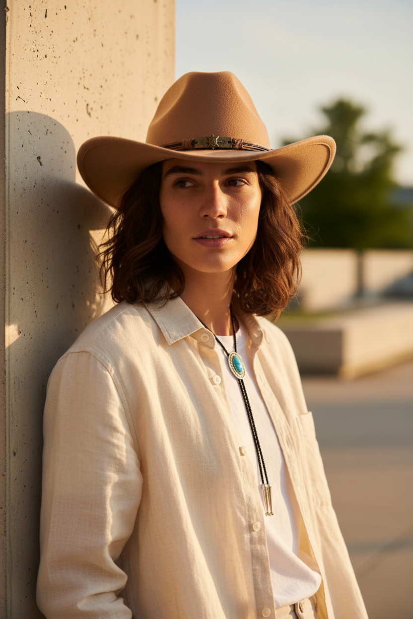 Carlsbad Wool Felt Cowboy Hat – Unisex, Size M