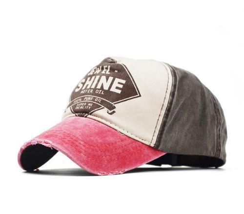 TheCapSpot - Washed letters baseball cap