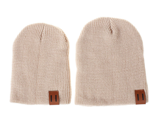 TheCapSpot - Two Vertical Labeling Head Cap Parent-child