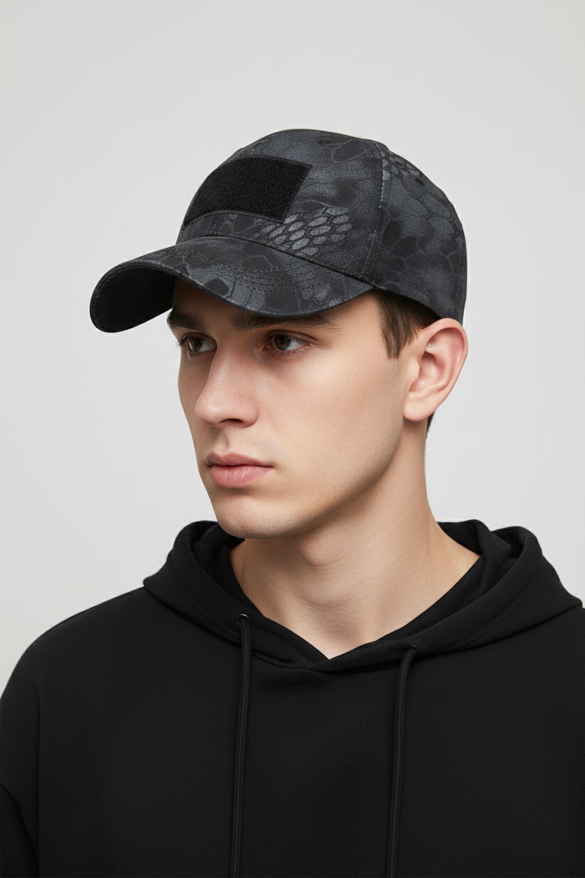 Thompson Camouflage Embroidered Baseball Cap – Adjustable Fit