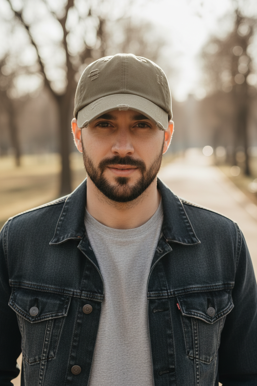 Belmont Adjustable Polyester Baseball Cap