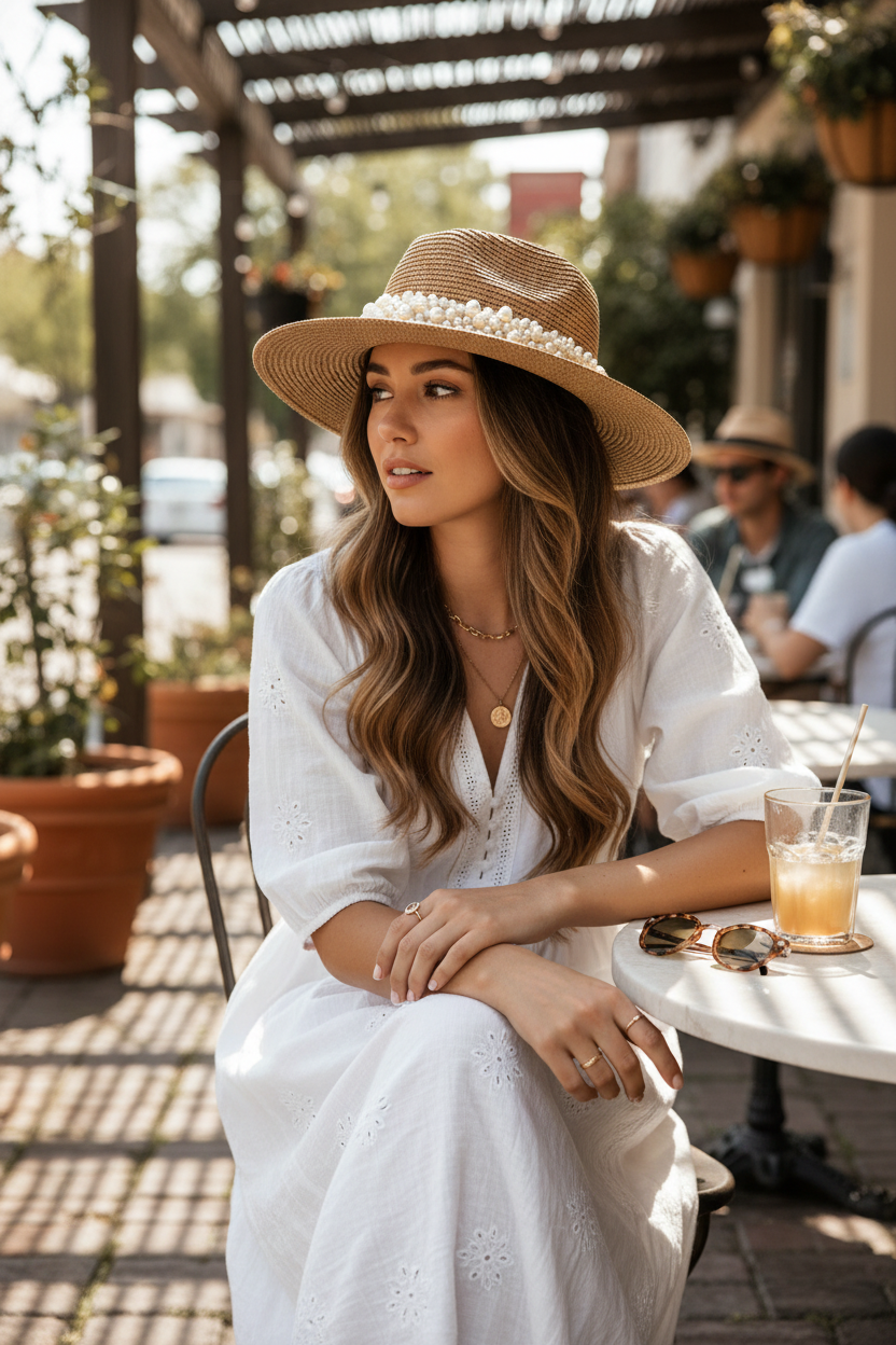 Lillard Bell-Shaped Unisex Straw Sun Hat