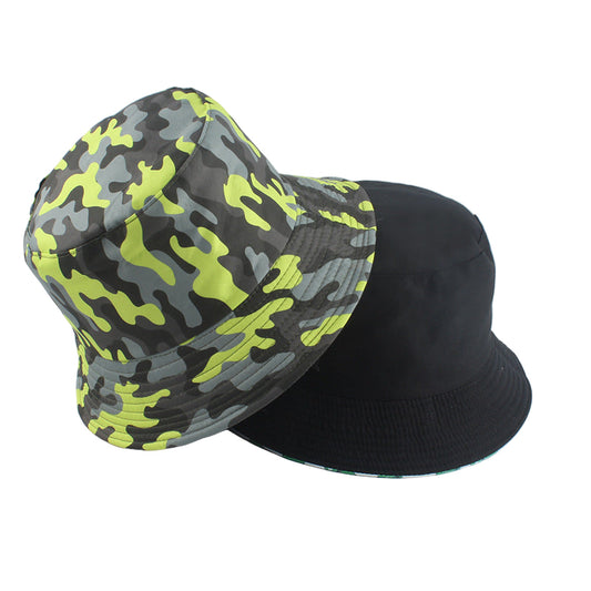 TheCapSpot - Camouflage Print Double-sided Fisherman Hat