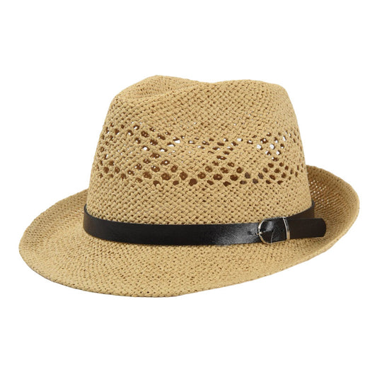 TheCapSpot - Handmade Straw Jazz Hat