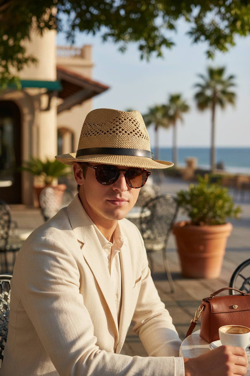 Henderson Handmade Straw Jazz Hat
