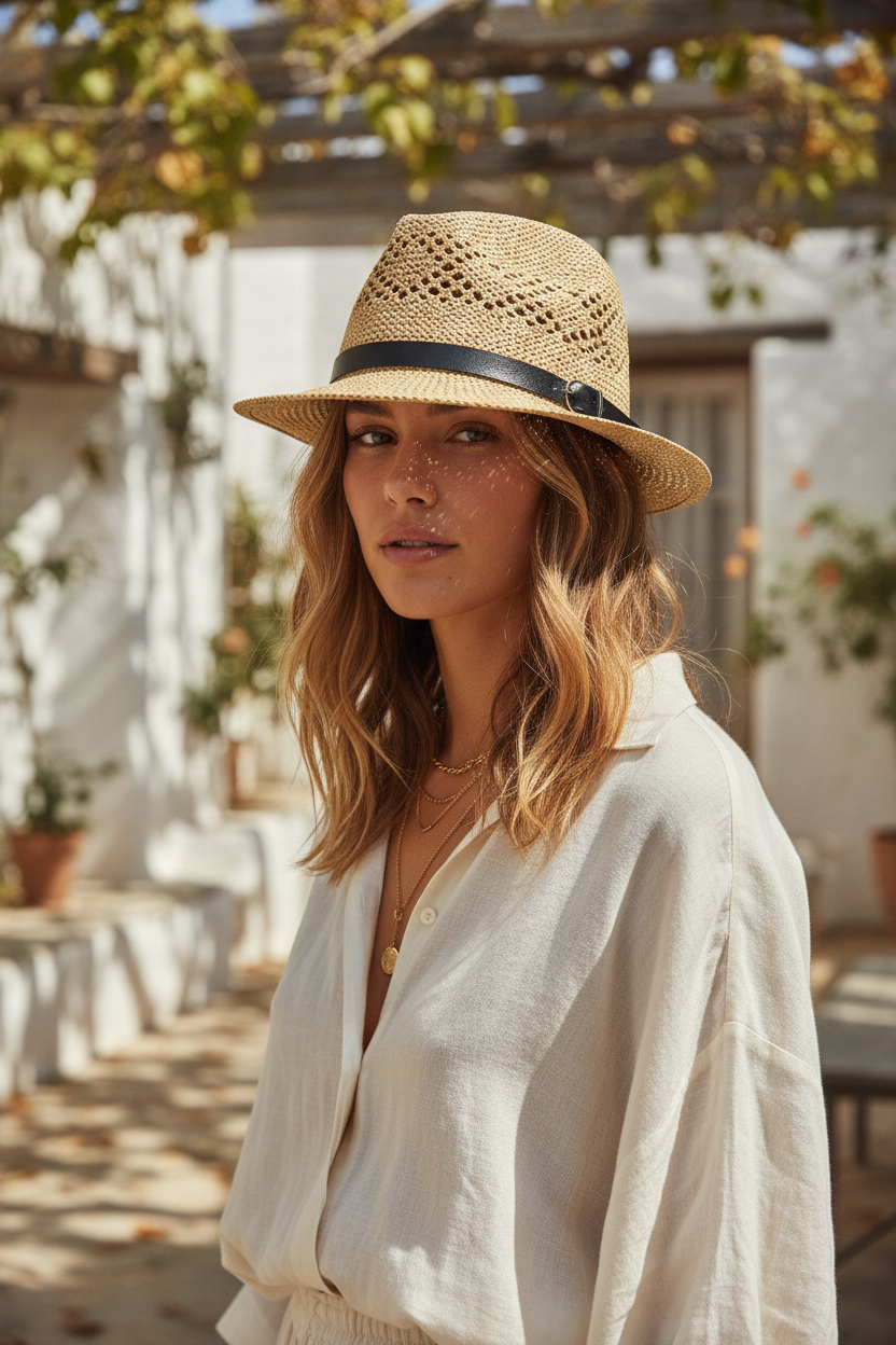 Henderson Handmade Straw Jazz Hat