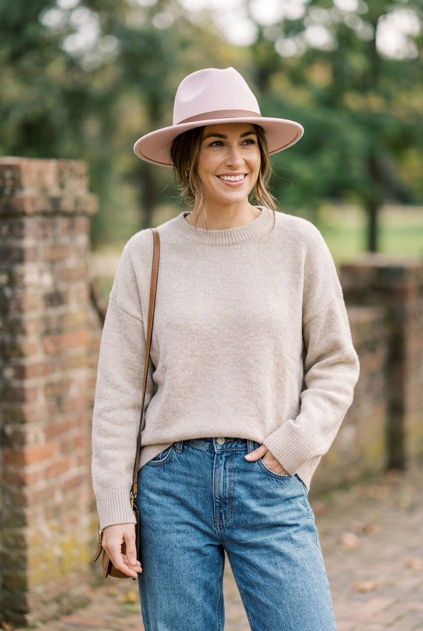 McElroy Cashmere Top Hat for Women – Satin Finish Fedora