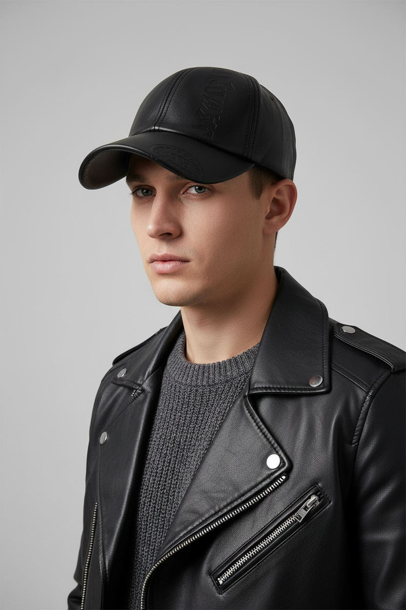 Lipton Leather Cap