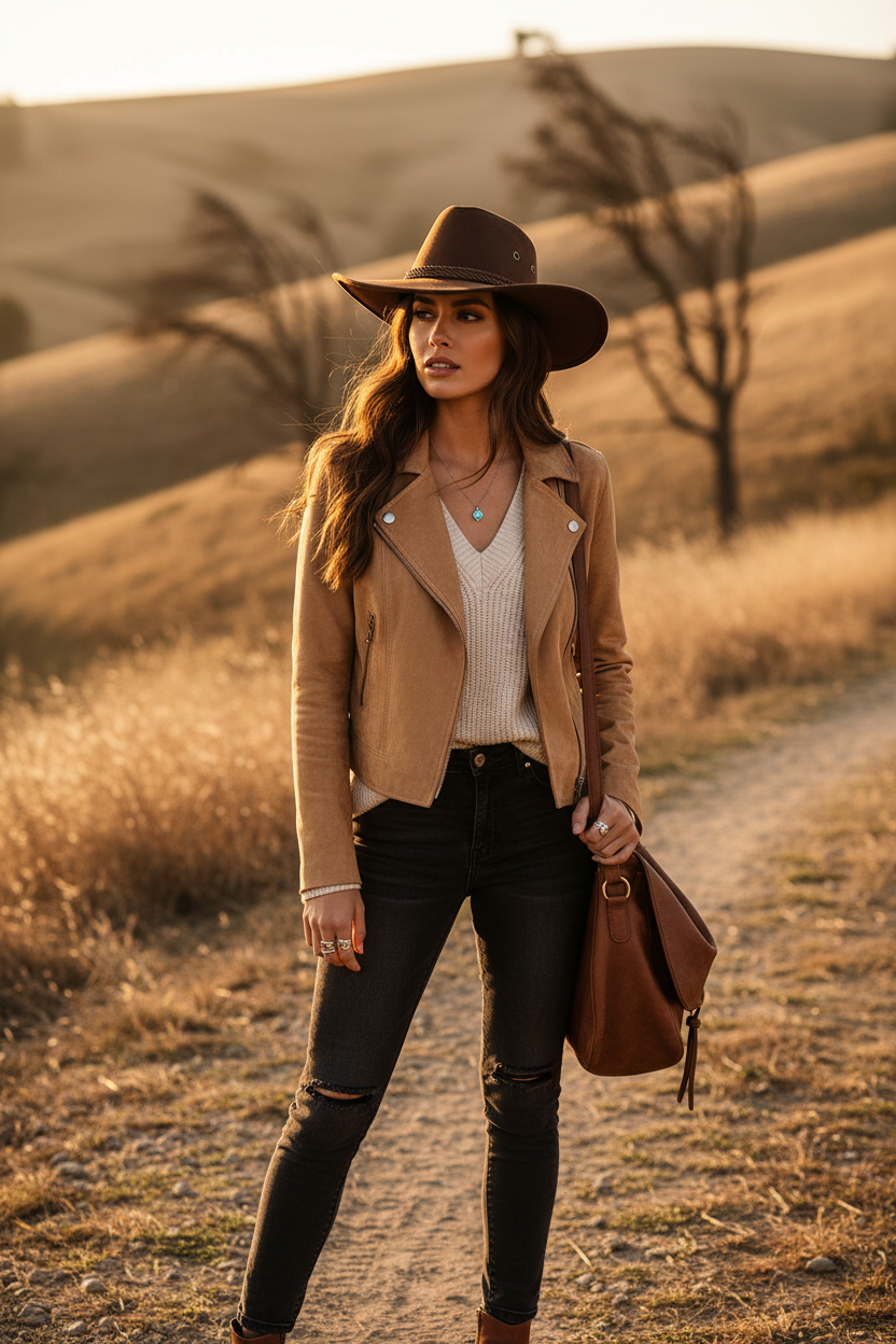 Lynch Conical Cowboy Sun Hat – Breathable Chicken Feather