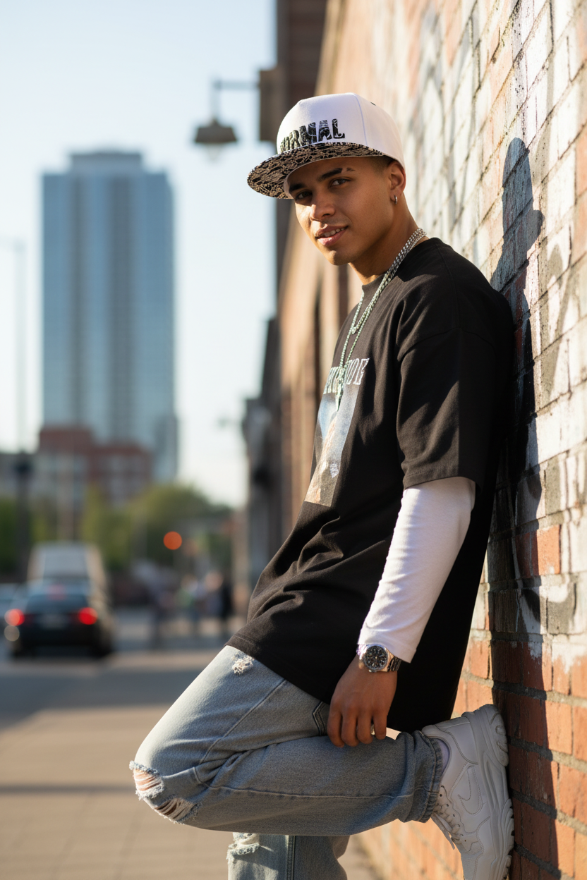 Bird Graphic Adjustable Baseball Cap