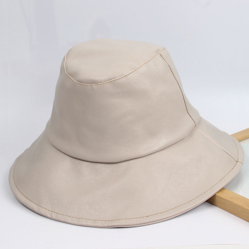 TheCapSpot - Big Brim Fisherman Hat Soft Leather Cowboy Hat