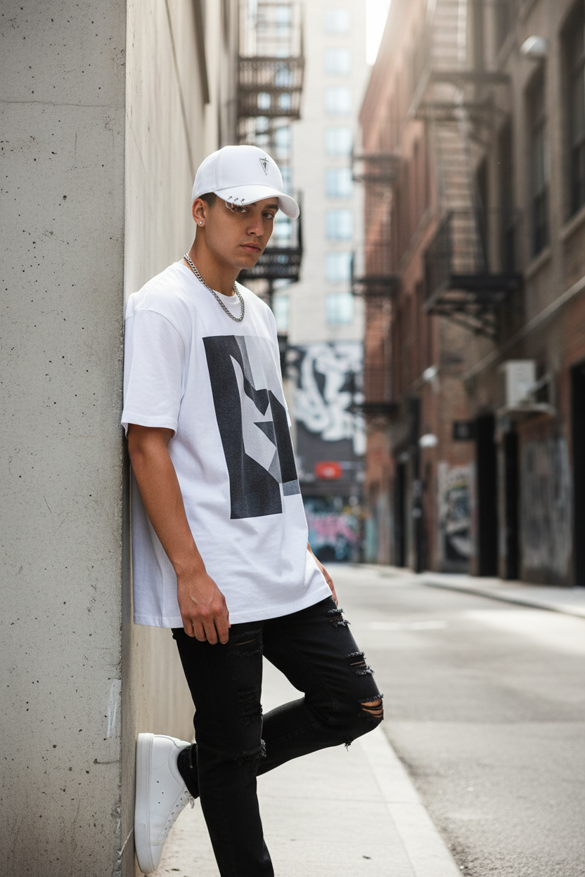 Royval Unisex Cotton Baseball Cap with Rivet Detail