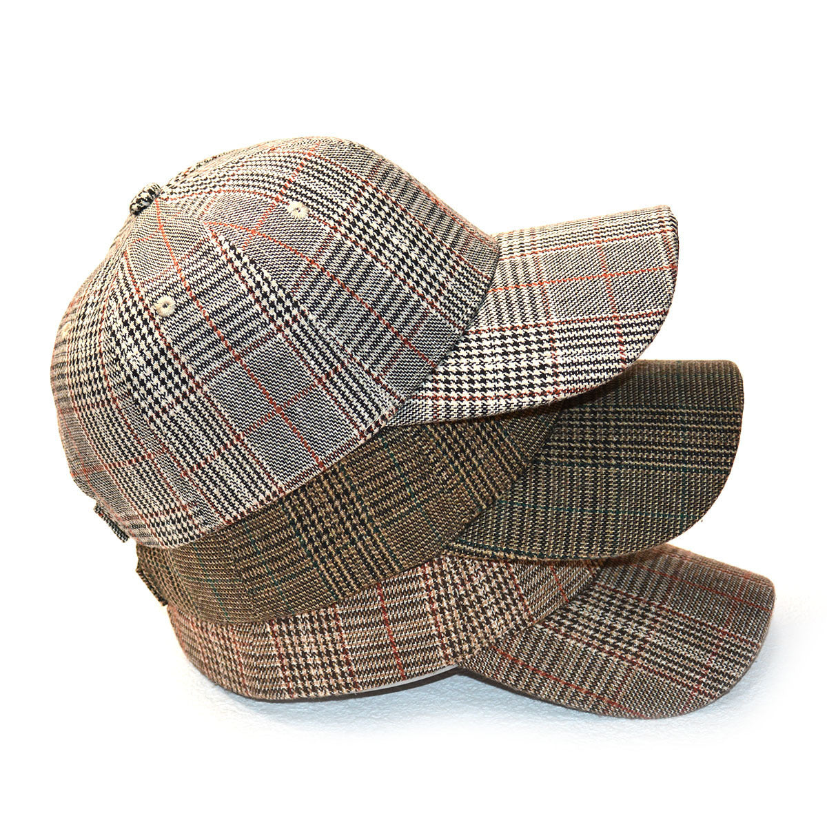 TheCapSpot - Plaid Knitted Cap
