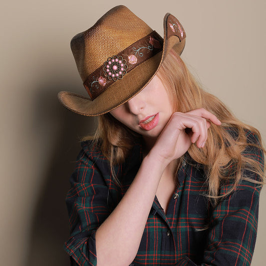 TheCapSpot - Ribbon Straw Hat