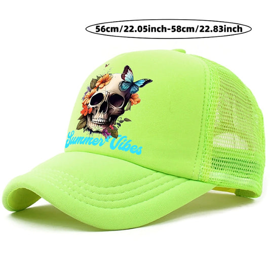 TheCapSpot - Skull Men's Casual Baseball Cap