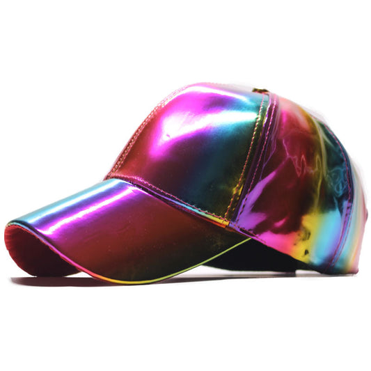 The CapSpot - Patent leather baseball cap