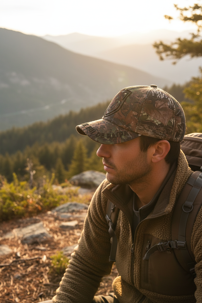 Flannigan Camouflage Cotton Baseball Cap
