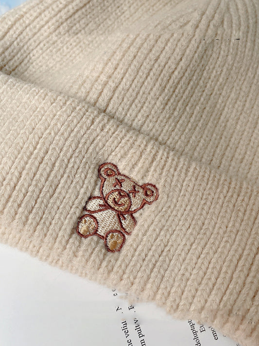 The CapSpot -  Bear Knitted Woolen Hat