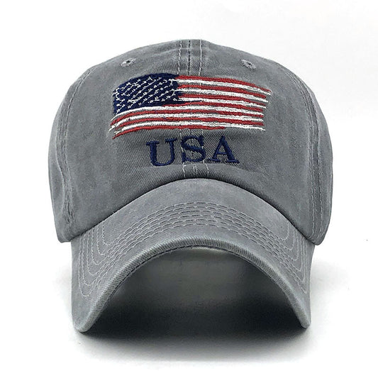 TheCapSpot - Distressed USA Baseball Cap