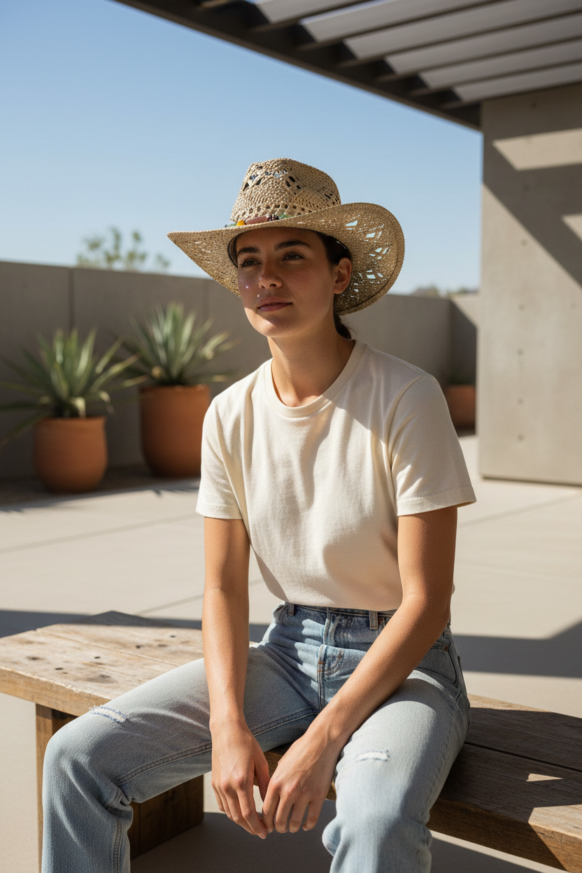 Kennedy Cowboy Sun Hat