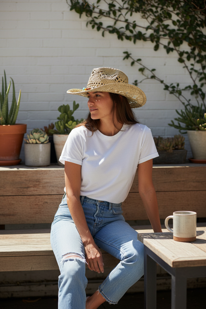 Kennedy Cowboy Sun Hat