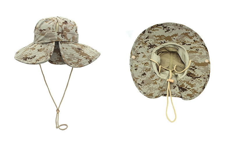 TheCapSpot - Magic Adjustment Camouflage Fisherman Hat Men's Fishing Hat