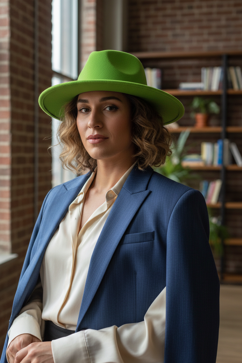 Baltimore Cashmere Fedora Hat