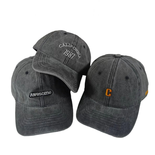 Casual All-match Soft Top Makes Face Look Head Circumference Peaked Baseball Hat