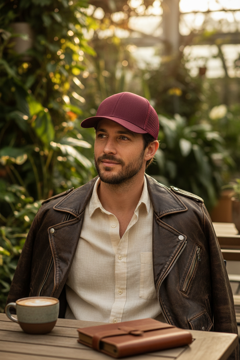 Mercedes Dome Baseball Cap – Breathable Polyester, Adjustable